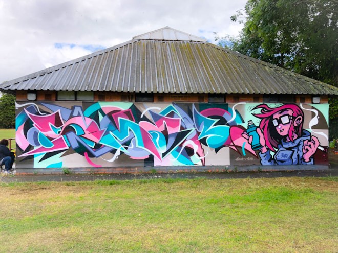 Smak and The Art of Sok, Cheltenham Paint Festival 22, Cheltenham, July 2022