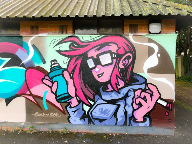 The Art of Sok, Cheltenham Paint Festival 22, Cheltenham, July 2022