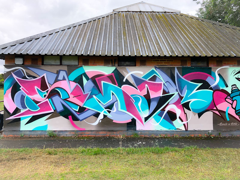 Smak, Cheltenham Paint Festival 22, Cheltenham, July 2022