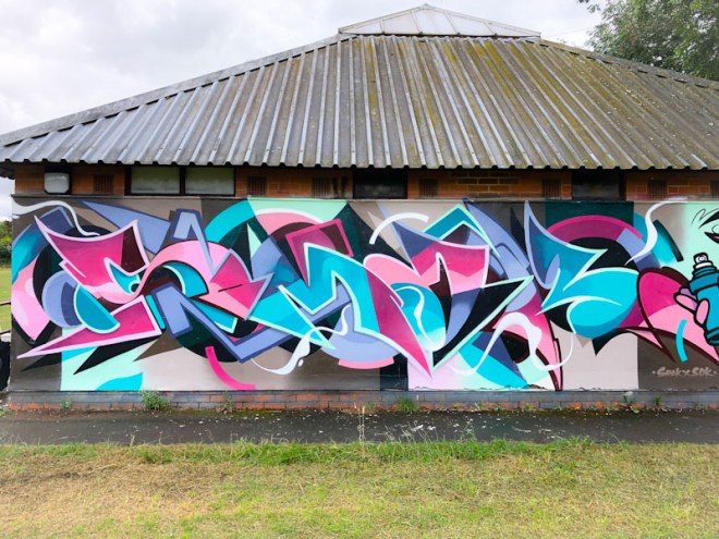 Smak, Cheltenham Paint Festival 22, Cheltenham, July 2022