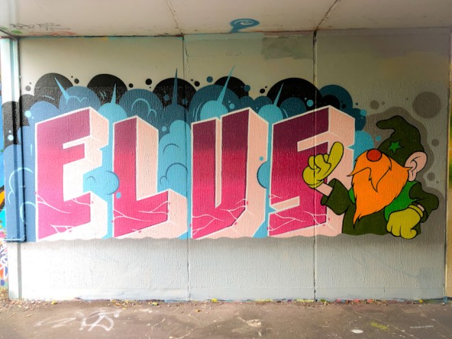 Elvs, Cheltenham Paint Festival 22, Cheltenham, July 2022