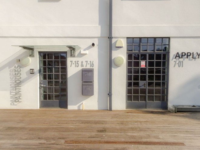 Doors in The Paintworks, Bristol, May 2021