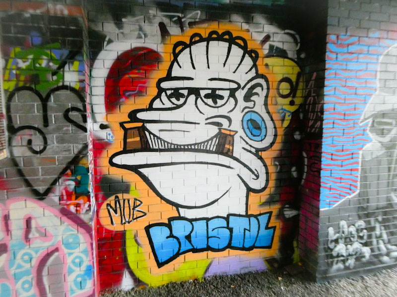 Mr Underbite, Cumberland Basin, Bristol, November 2022