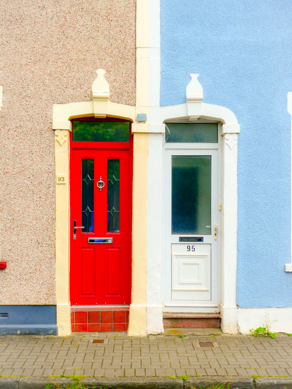 Pair of doors, Bristol, May 2022