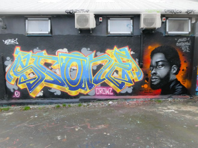 Rusk and Shade One, Dean Lane, Bristol, December 2022