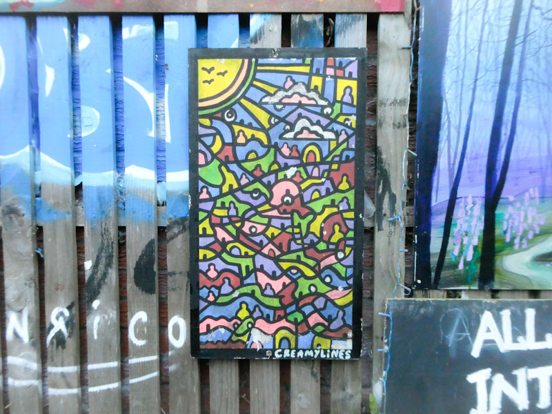 Creamylines, BB Gallery, Bristol, December 2022