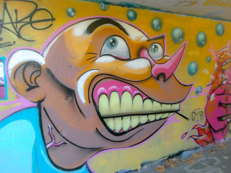 Zake, M32 roundabout, Bristol, December 2022