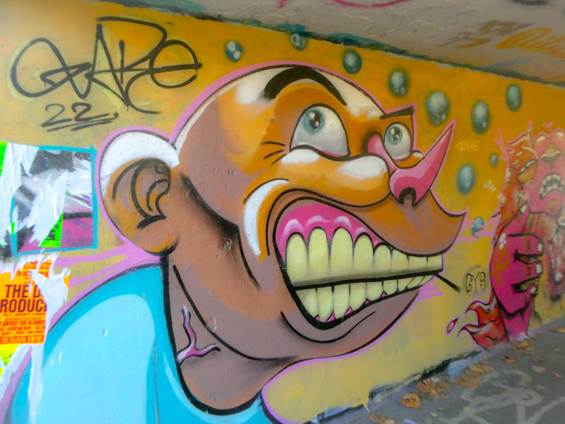 Zake, M32 roundabout, Bristol, December 2022