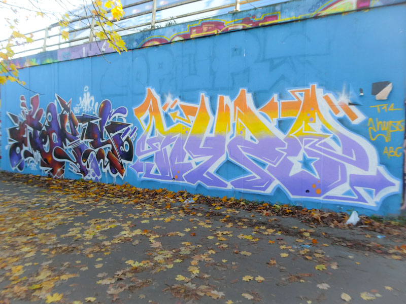 Hemper and Hypo, M32 roundabout, Bristol, December 2022