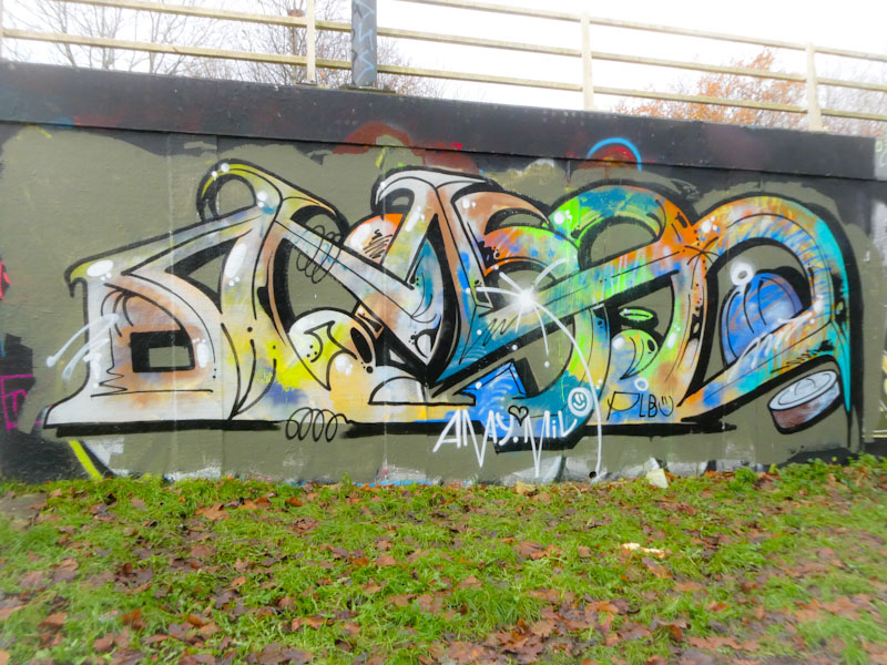 Taboo, M32 roundabout, Bristol, December 2022