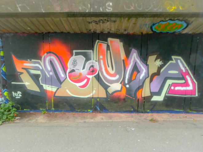 Mudra, M32 Cycle path, Bristol, December 2022