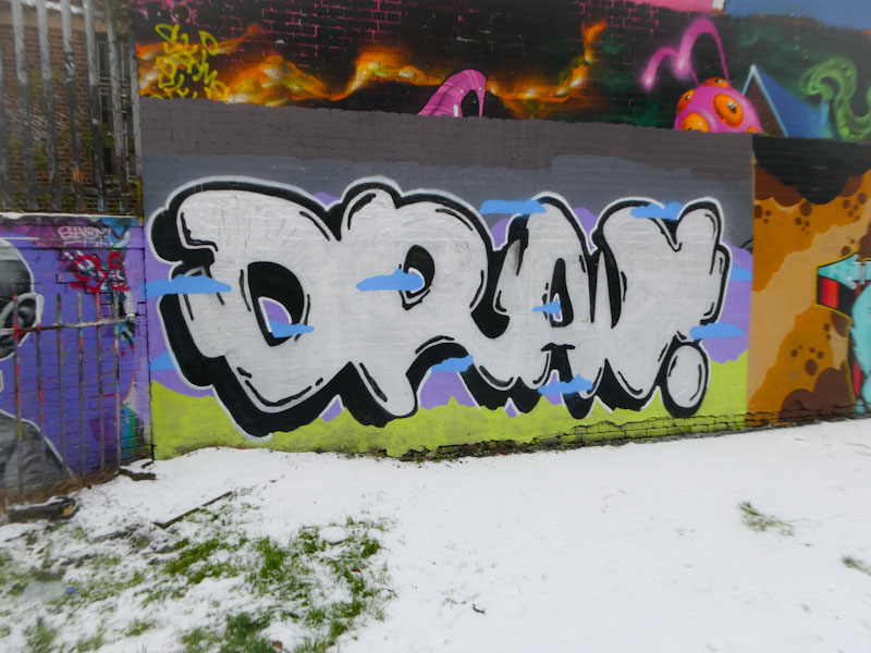 Mr Draws, Dean Lane, Bristol, December 2022