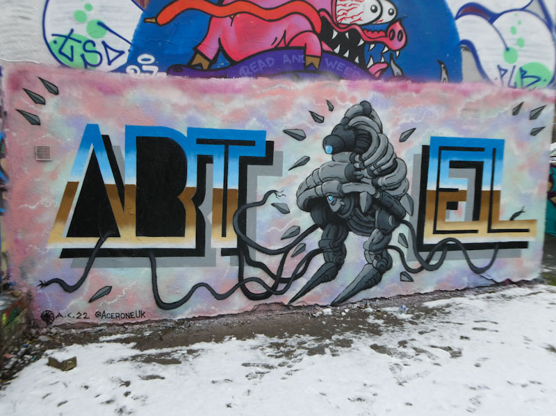 Acer One and Andy Council, Dean Lane, Bristol, December 2022