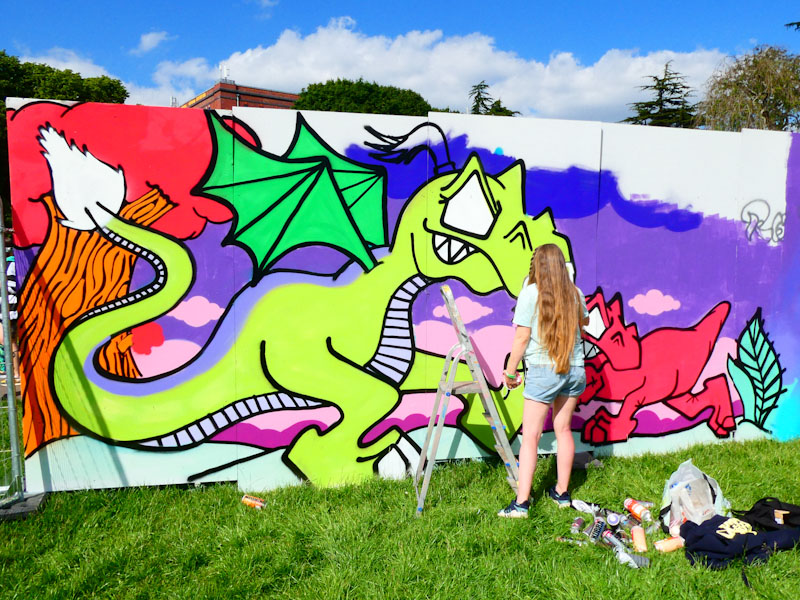 T-Rex, Upfest 22, Bristol, May 2022