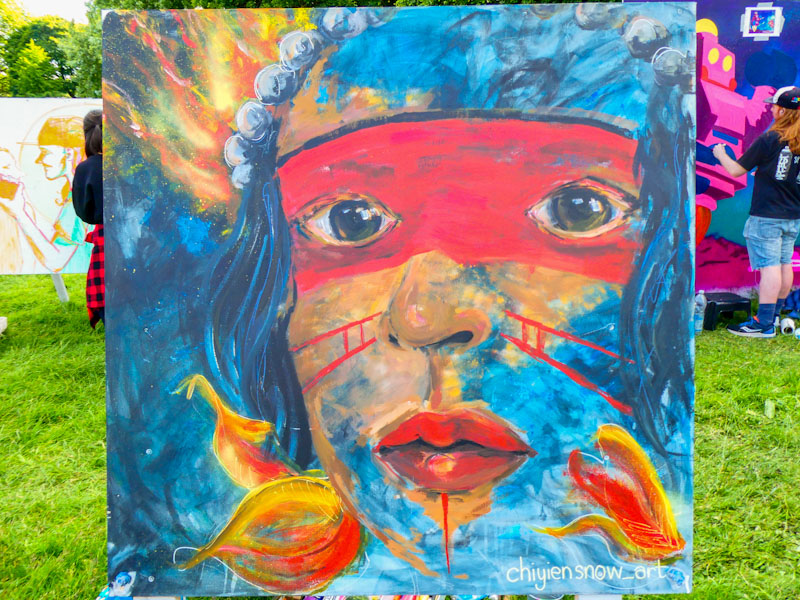 Chi-Yien Snow, Upfest 22, Bristol, May 2022