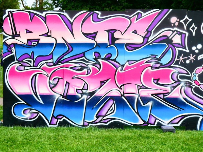 Bnie and Vozie, Upfest 22, Bristol, May 2022