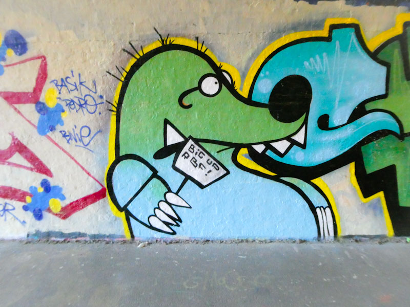 The Mole, St Werburghs, Bristol, January 2023