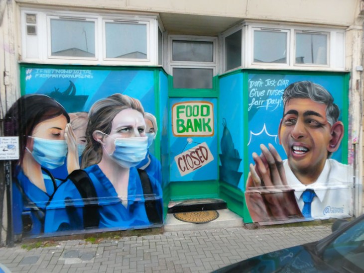 Sled One, North Street, Bristol, January 2023