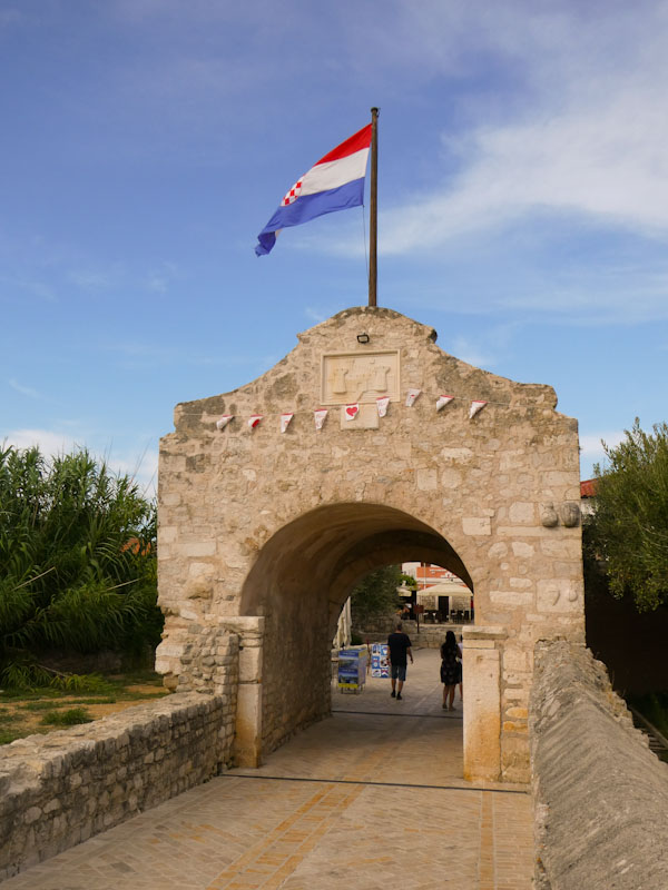 Gateway to Nin, Croatia, August 2022