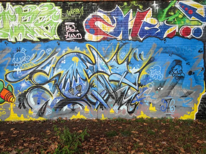 Soap, Sparke Evans Park, Bristol, January 2022