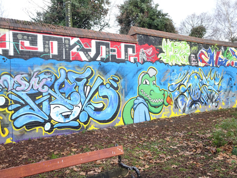 Face 1st, Kool Hand and Soap, Sparke Evans Park, Bristol, January 2022