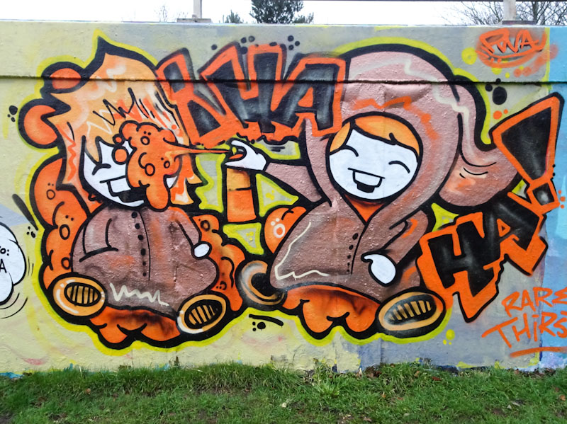 Face 1st, M32 roundabout, Bristol, February 2022