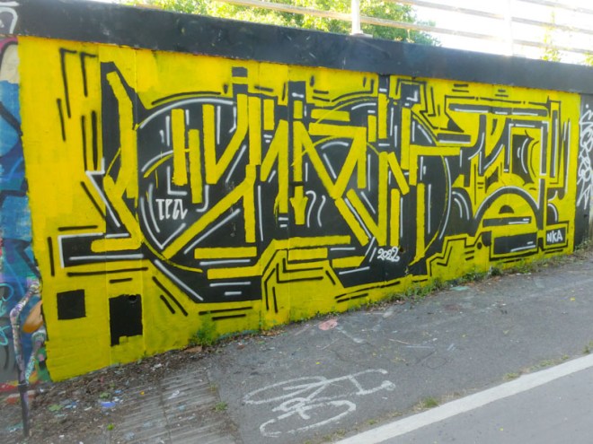 Kid Krishna, M32 roundabout, Bristol, July 2022