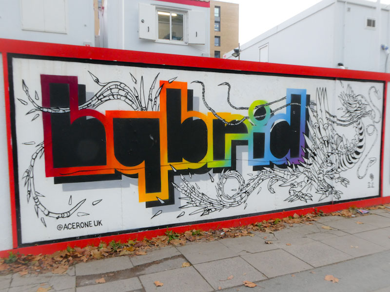 Acer One and Andy Council, Temple Way, Bristol, December 2022