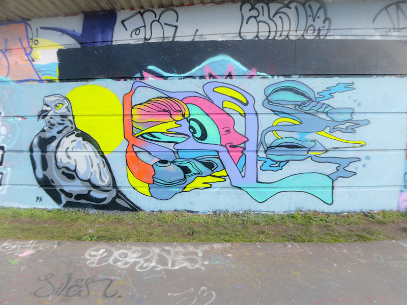 Mommynature and Nugmoose, Cumberland Basin, Bristol, January 2023