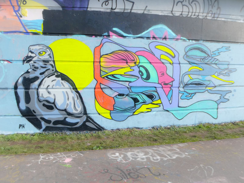 Mommynature and Nugmoose, Cumberland Basin, Bristol, January 2023