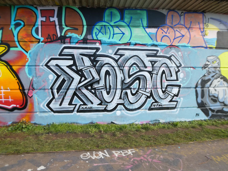 Kosc, Cumberland Basin, Bristol, February 2023