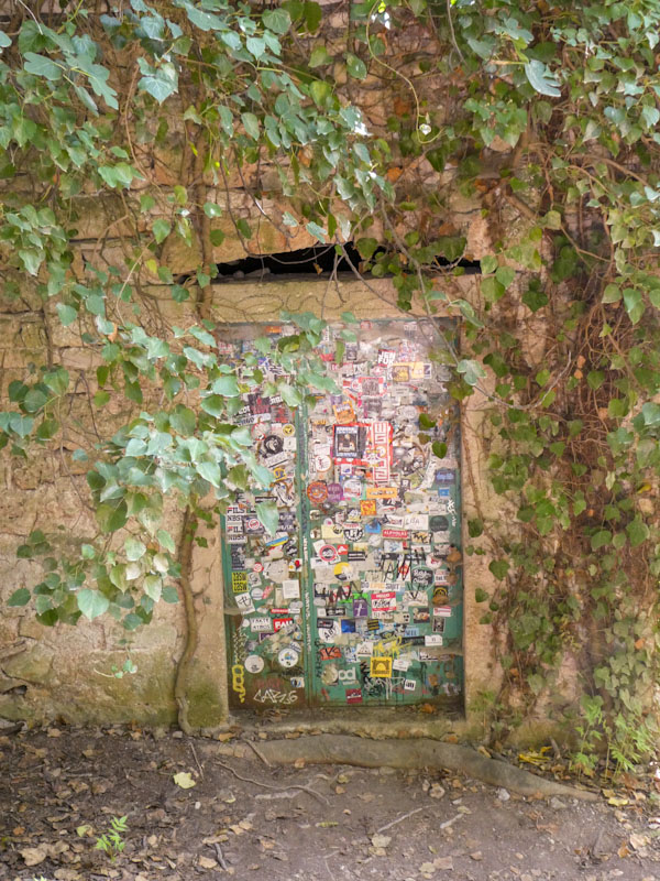 Door in Krka National Park, Croatia, August 2022