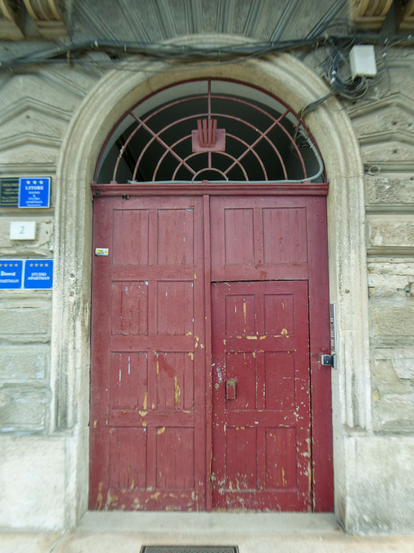 Door within a door, Pula, Croatia, August 2023