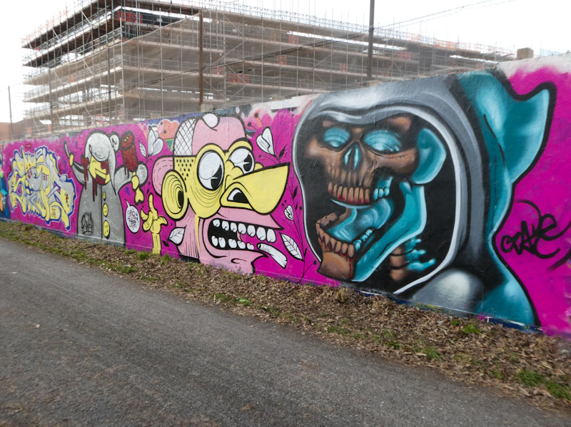 Soap, Face 1st, Chill and Zake, Greenbank, Bristol, February 2023