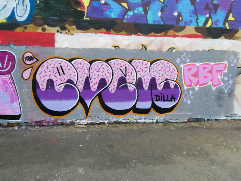 Evey, Dean Lane, Bristol, February 2023