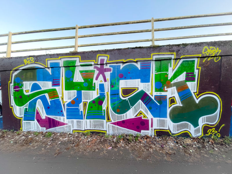 Corupt, M32 roundabout, Bristol, January 2023