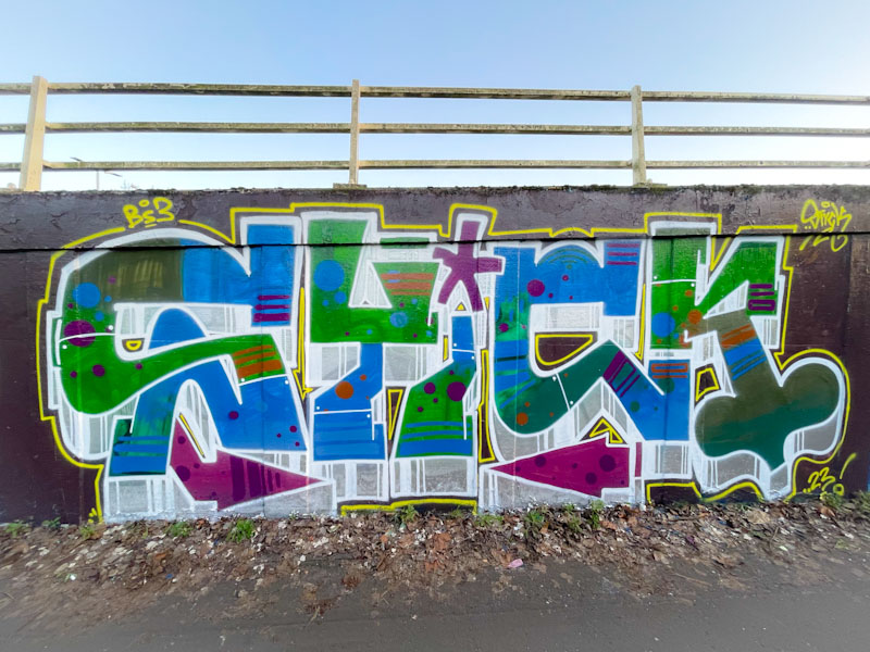 Corupt, M32 roundabout, Bristol, January 2023