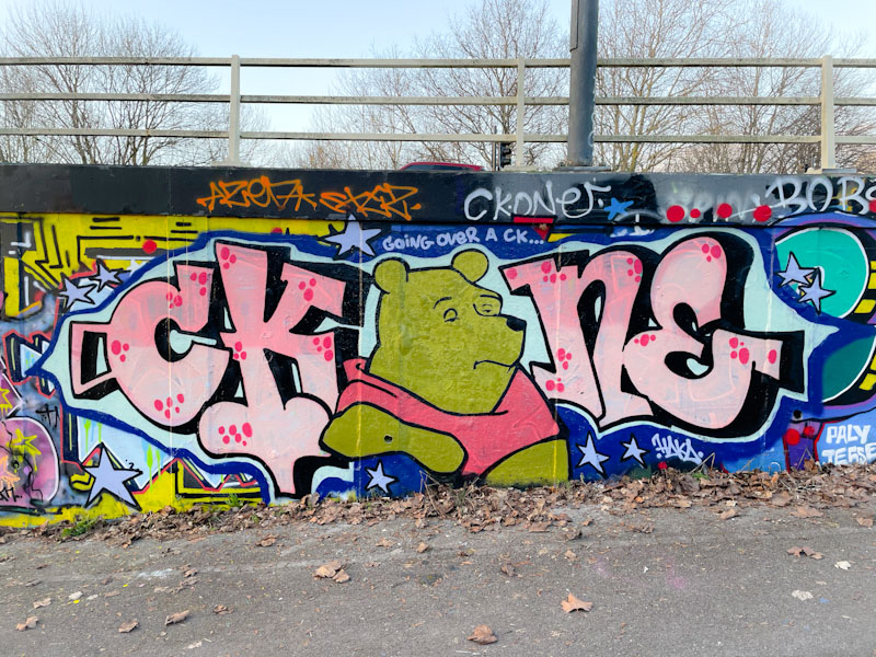 Haka, M32 roundbout, Bristol, January 2023