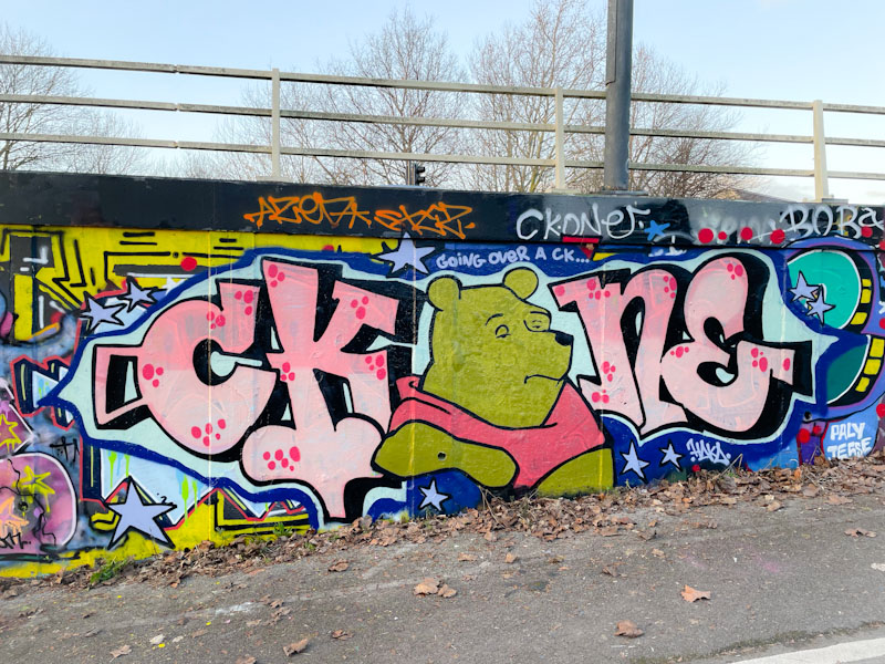 Haka, M32 roundbout, Bristol, January 2023