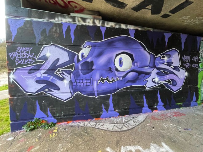 Werm, Cumberland Basin, Bristol, February 2023