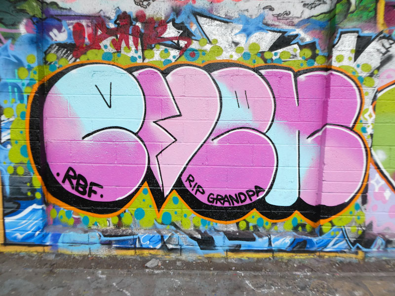 Evey, M32 Cycle path, Bristol, February 2023