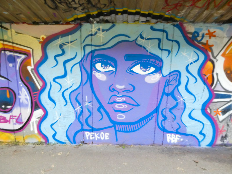 Pekoe, M32 Cycle path, Bristol, February 2023