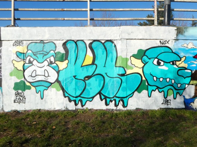 Kool Hand, M32 roundabout, Bristol, February 2023