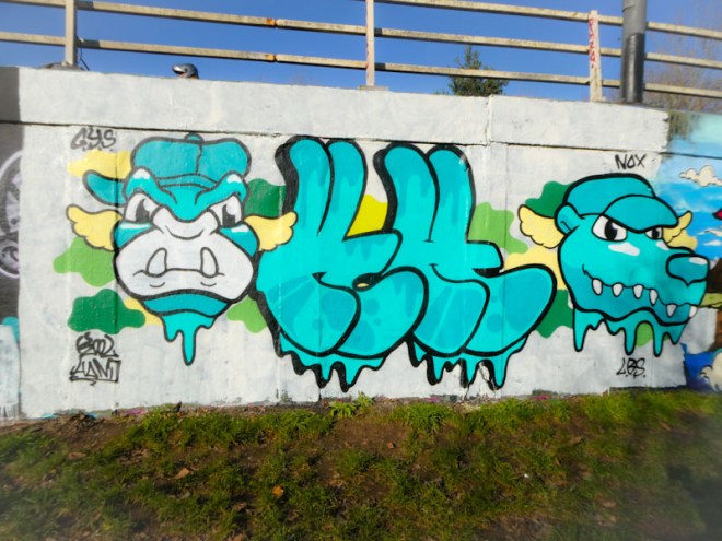 Kool Hand, M32 roundabout, Bristol, February 2023