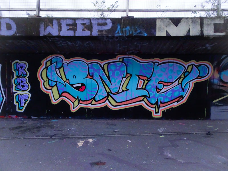 Bnie, M32 Cycle path, Bristol, November 2020