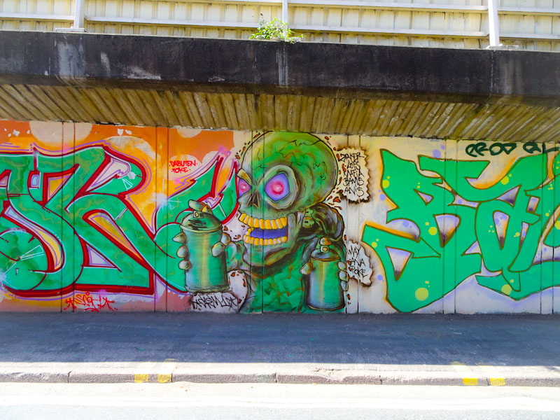 Unknown artist, M32 Spot, Bristol, May 2018