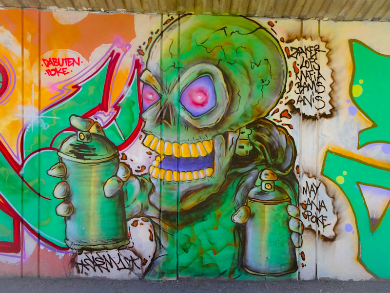 Unknown artist, M32 Spot, Bristol, May 2018