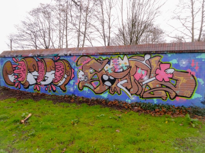 Face 1st and Soap, Sparke Evans Park, Bristol, February 2023