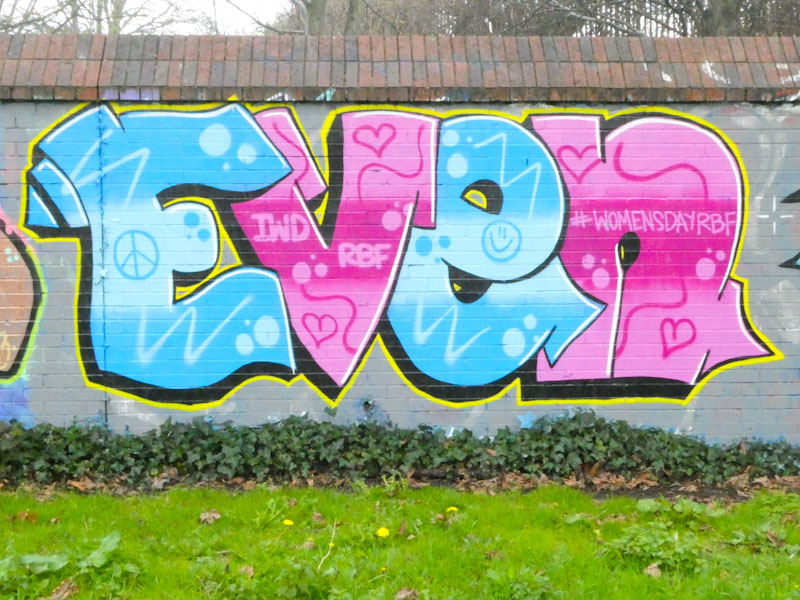 Evey, Sparke Evans Park, Bristol, March 2023