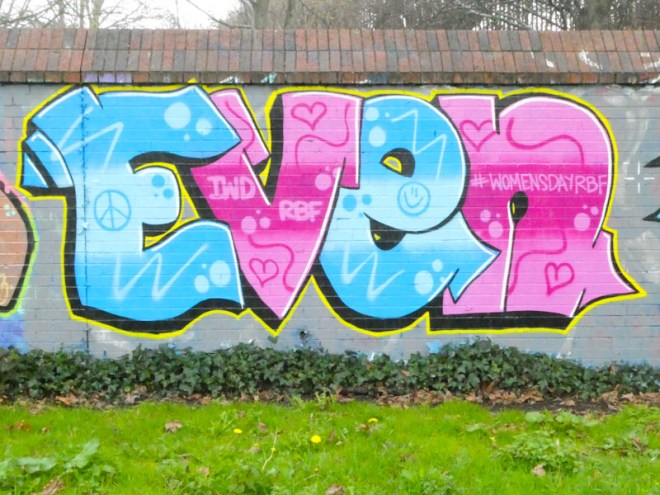 Evey, Sparke Evans Park, Bristol, March 2023